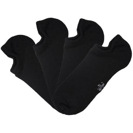 2 paires de socquettes invisibles NOIR 37\41