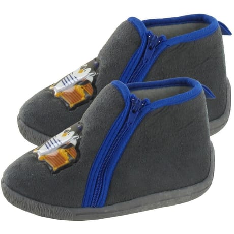 Bottillon zip garçon GRIS PIRATE 27