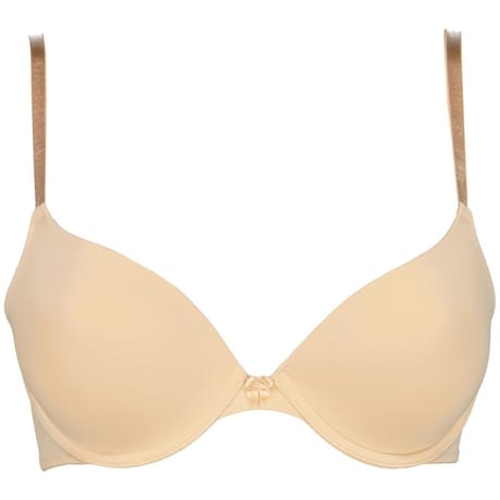 Soutien-gorge coque progressive micro recyclé ligne Invisi BEIGE NUDE 95C