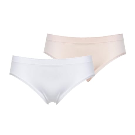Lot de 2 slips ligne Zen Attitude Billet Doux HZY BLANC + BLANC/BLUSH T46\48