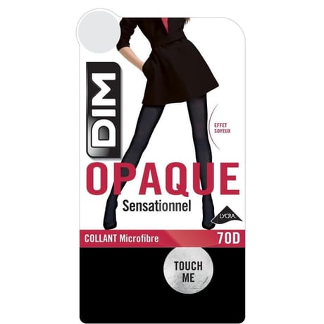 Collant Les Opaques Velouté Sensationnel 70D DIM NOIR T3-4