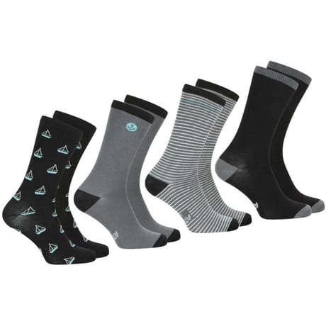 Lot de 4 paires de mi chaussettes  Athena 2400 NR BATEAU/GRIS/RAY/NR T39\42