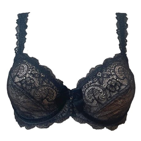 Soutien-gorge armature ligne Dolce Escort Lingerie NOIR/NUDE 110F