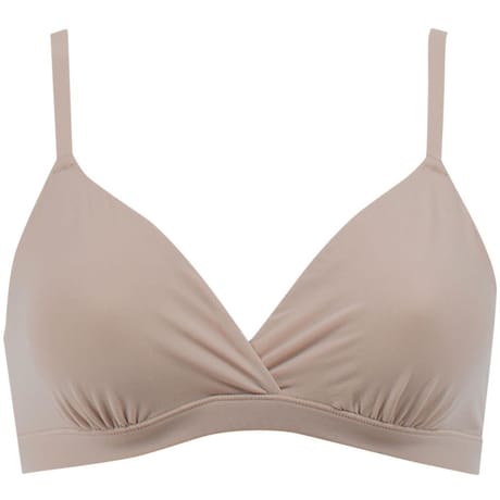 Soutien-gorge sans armatures croisé ligne Easy Seconde Peau Athena 0183 CAFE LATTE XL