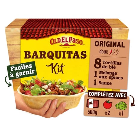 Old el paso kit pour tacos avec panadilla 345g