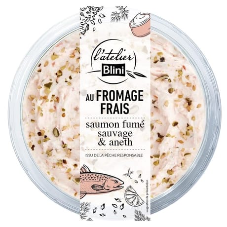 Atelier blini au fromage frais & saumon fumé sauvage 140g