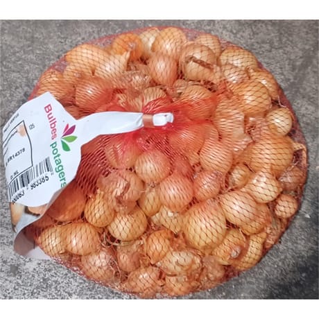 Oignon jaune paille 14/21 250 gr