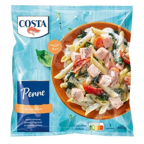 Costa penne au saumon 600g
