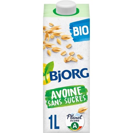 Bjorg boisson avoine sans sucres bio 1l