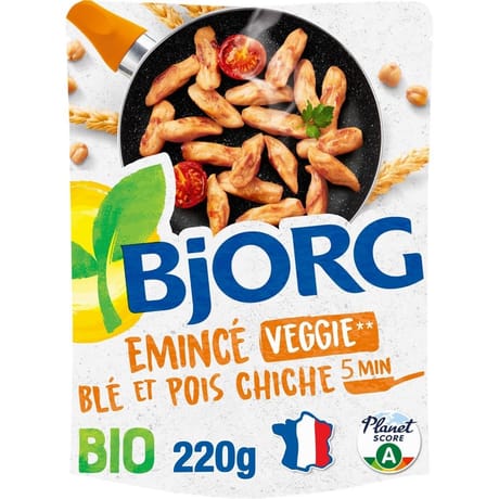 Bjorg émincé veggie bio 220g