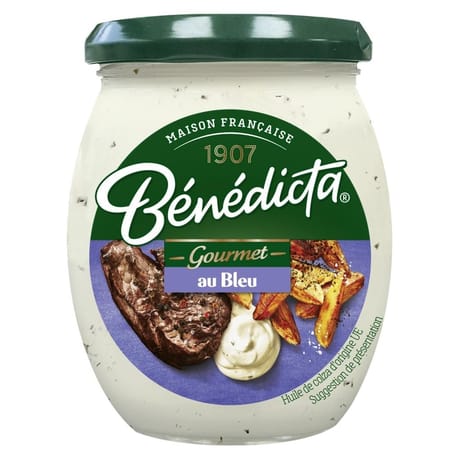 Bénédicta sauce bleu bocal 260g