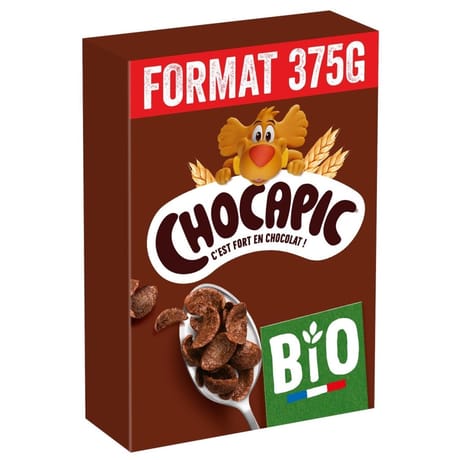 Chocapic bio céréales chocolat 375g