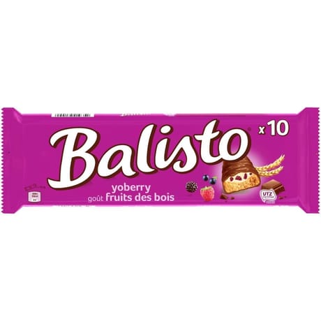 Balisto goût fruits des bois x10 185g