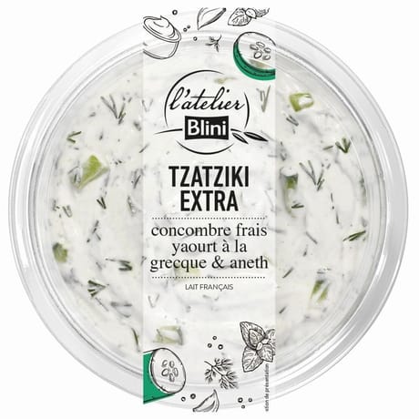 Atelier blini tzatziki extra 175g