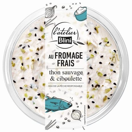 Atelier blini au fromage frais & thon sauvage 140g