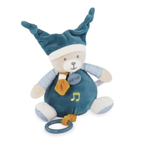 Boîte à musique ourson polochon Baby Nat