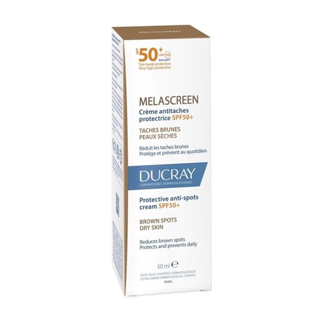 Ducray melascreen uv crème anti-tâches spf 50+ 50 ml