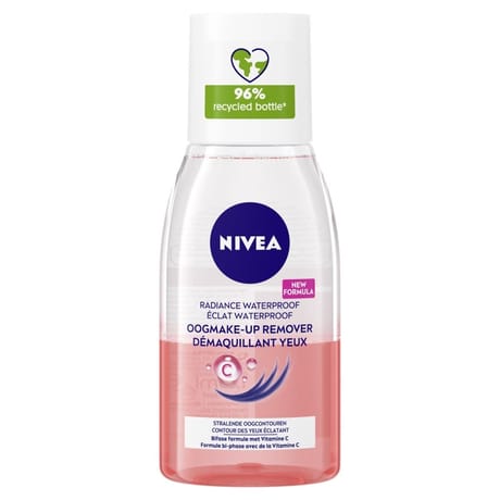 Nivea démaquillant yeux waterproof vitamine c éclat flacon 125 ml