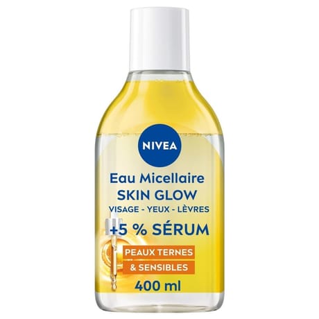 Nivea visage eau micellaire skin glow 400ml