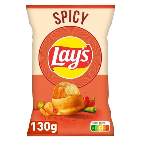 Lays chips saveur épicée 130g
