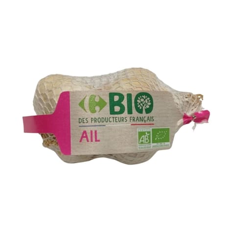 AIL BIO FILET 3 TETES CARREFOUR BIO