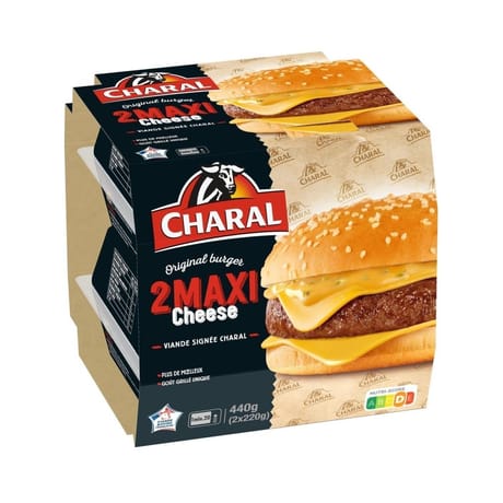 Maxi cheese 2x220g Charal