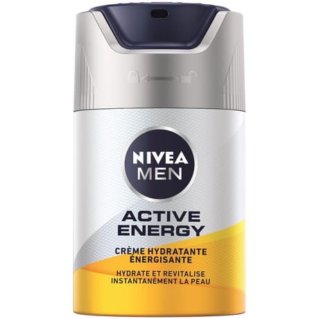 Nivéa men active energy crème hydratante énergisante 50ml