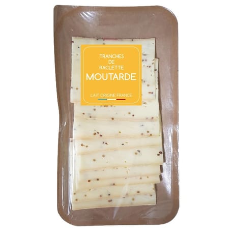 Tranches raclette moutarde 150g