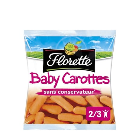 Florette baby carottes 250g
