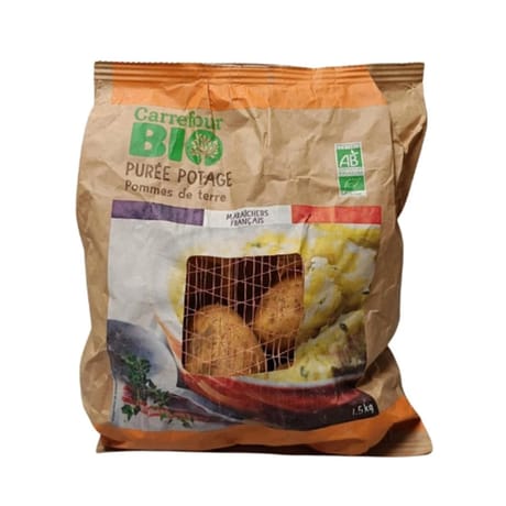 POMME DE TERRE BIO CONSOMMATION PUREE FILET 1,5KG CARREFOUR BIO