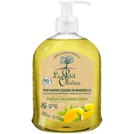 Le Petit Olivier pur savon liquide de Marseille verveine citron 300ml