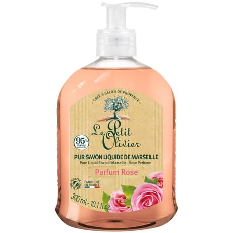 Le petit olivier pur savon liquide rose 300ml