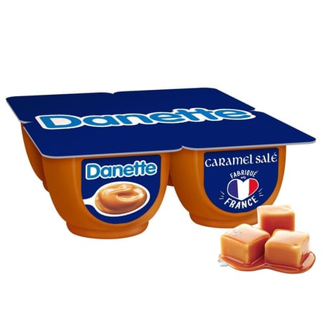 Danette caramel salé 4x125g