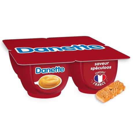 Danette saveur spéculoos 4x125g