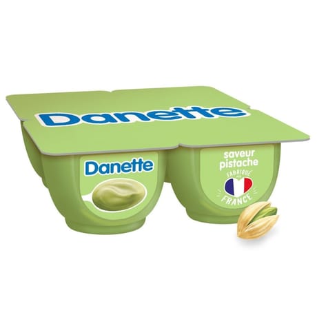 Danette saveur pistache 4x125g