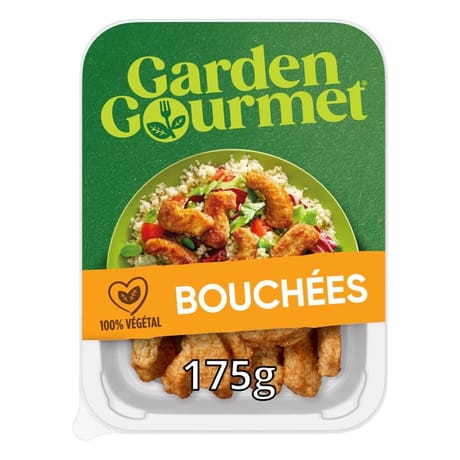 Garden gourmet bouchées grillées soja & blé 175g