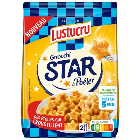 Lustucru gnocchi à poêler star 300g
