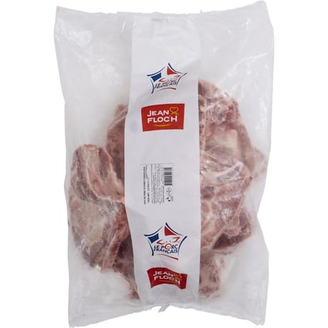 Côtes de porc échine x4 - 2.5kg