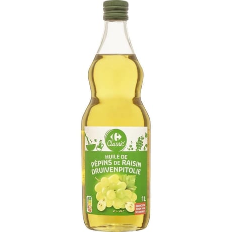 Carrefour classic' huile de pépins de raisin 1l
