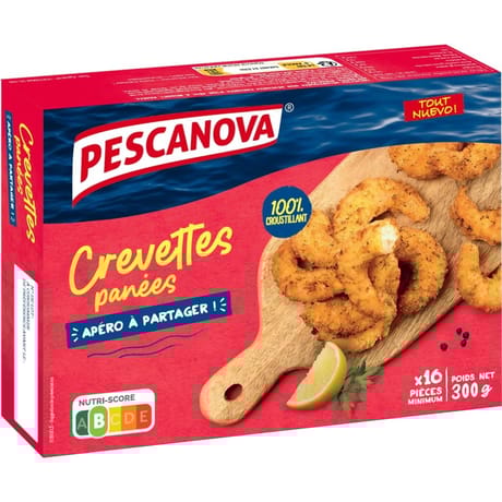 Pescanova crevettes panées 300g