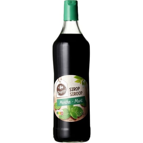 Carrefour original sirop de menthe 1l