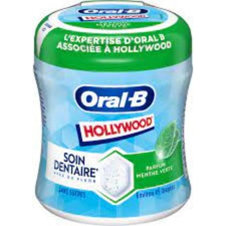 Hollywood bottle oral b menthe verte 76,5g