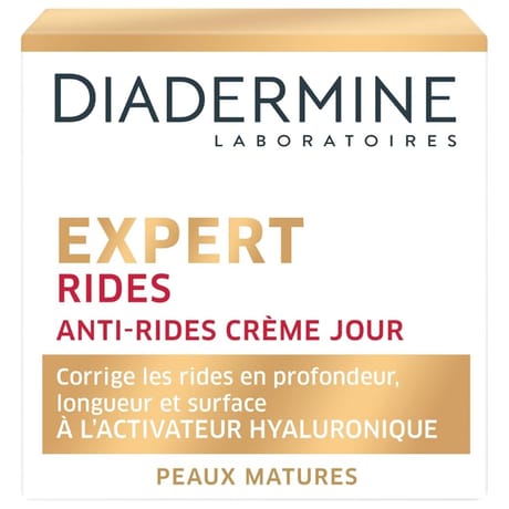 Diadermine expert rides anti-rides crème jour peaux matures pot 50 ml