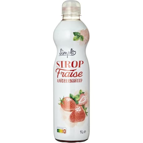 Simpl sirop de fraise 1l