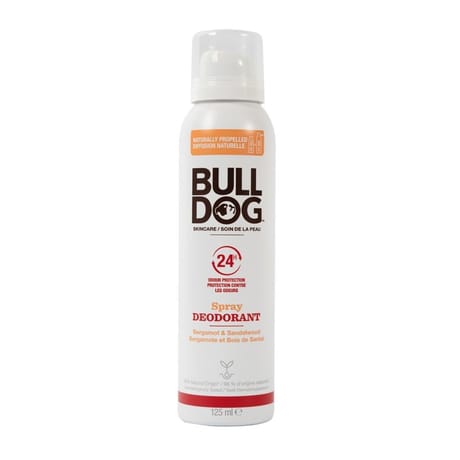 Bulldog deo spray bergamote et bois de santal 125ml
