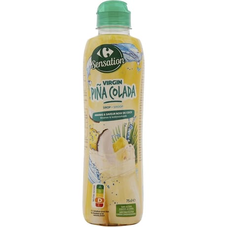 Carrefour sensation virgin pina colada 75cl