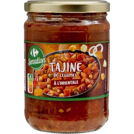 Carrefour tajine à l'orientale 530g