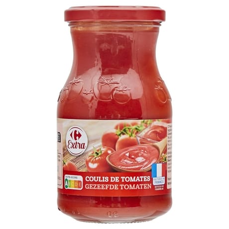 Carrefour extra coulis de tomates 400g