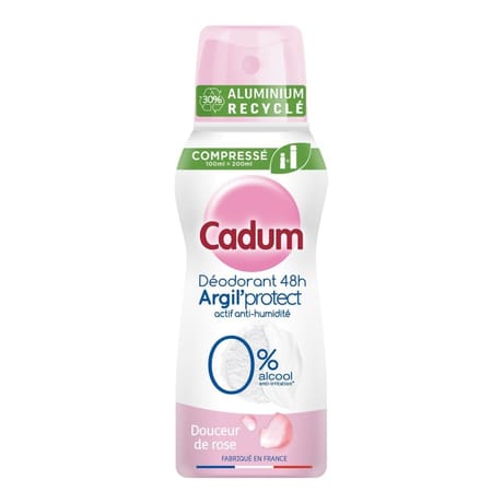 Cadum deo femme rose aérosol 100ml