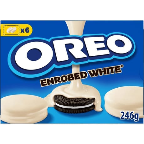 Oreo enrobés de chocolat blanc 246G